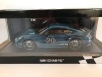 MINICHAMPS Porsche 911 992 Turbo S Sport blau blue 1:18 155069170 Rheinland-Pfalz - Ochtendung Vorschau