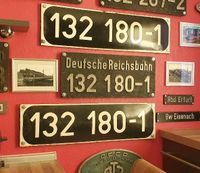 Lokschild/ Fabrikschild gesucht 132 180-1 Bayern - Mainleus Vorschau