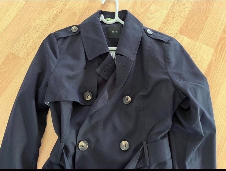 Trenchcoat * blau * Zero * Gr.36 * neu in Obertraubling