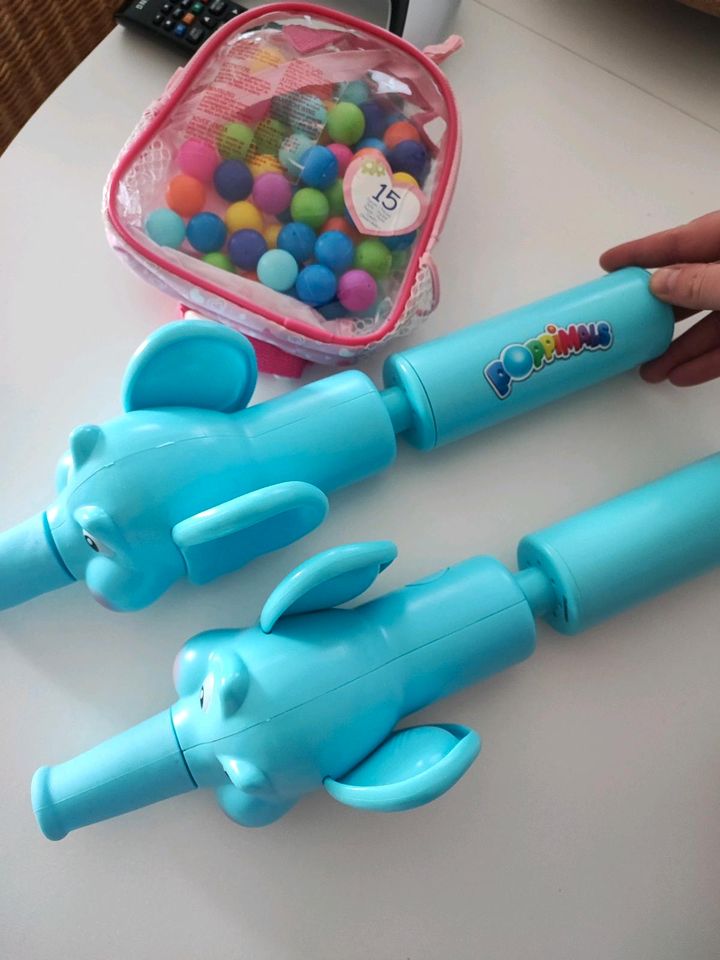 Kinder Spielzeug - Poppimals 2 Stück mit Ersatzkugeln wie NEU in Rantrum
