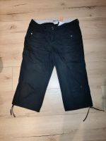 Street One Marthe Größe 44 schwarz 3/4 Hose Sommerhose Baden-Württemberg - Schelklingen Vorschau