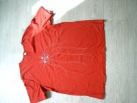 Damen Shirt rot mit Strass Gr. 46 (ohne Schild Maße beachten) Cot Dresden - Trachau Vorschau