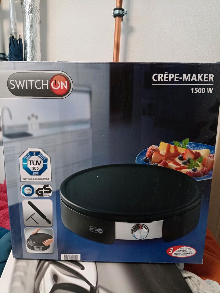 Crepe-maker 1500 watt (unbenutzt) in Regenstauf