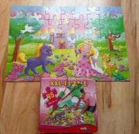 Noris XXL Puzzle Bodenpuzzle 45 Teile Schloss Prinzessin 3+ Bayern - Weiden (Oberpfalz) Vorschau