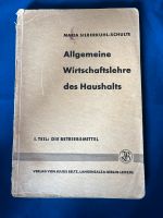 Hauswirtschaft Schulbuch 1933 Allgemeine Wirtschaftslehre Hessen - Niestetal Vorschau