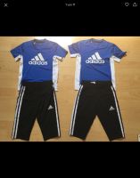 Adidas Set Trikot /Hose,neuwertig,Gr.110,Zwillinge,Blau/schwarz Bayern - Neunkirchen a. Brand Vorschau