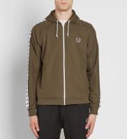 Fred Perry Sweatjacke Jacke Hoodie Taped Track Herren Gr.S Khaki Brandenburg - Frankfurt (Oder) Vorschau