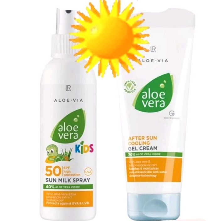 Aloe vera Sonnecreme, Anti-Aging , Kids Sun Lotion in Bad Nauheim