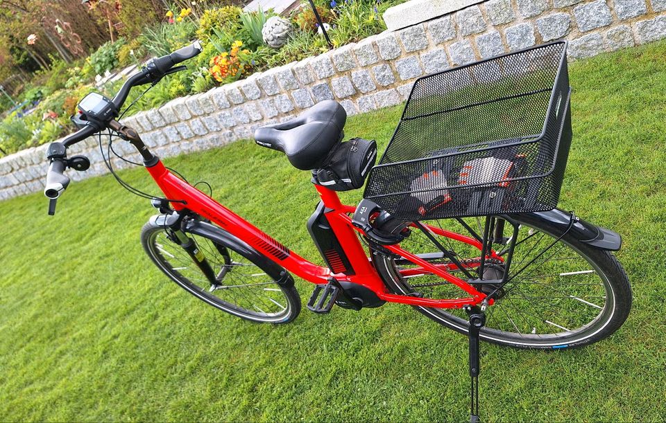 E-Bike Raleigh Kingston  7R 28" Wa55 500 WhatsApp rot in Achtrup