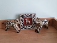 Afrika Zebra Set Wandbild & Figuren aus Holz Deko Nordrhein-Westfalen - Siegburg Vorschau