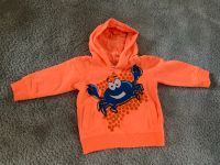 Baby Hoody 74 Topomini Neon Orange Pullover Sachsen-Anhalt - Gröningen Vorschau