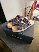 Neue Tom Tailor Damen Sandalen Schuhe Gr 38 blau Beige Baden-Württemberg - Ihringen Vorschau
