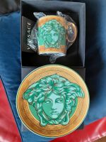 Versace Rosenthal Green Coin Porzellan NEUWERTIG Baden-Württemberg - Hüffenhardt Vorschau