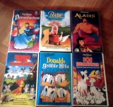 Disney VHS Sammlung Weihnachten Kindertag Nostalgie Video Film in Reiser