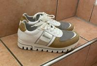 Rieker Sneaker low Gr. 36 weiß braun grau Turnschuhe Bayern - Mühldorf a.Inn Vorschau