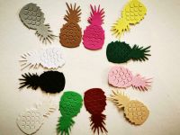 12x Ananas basteln Kartenschmuck Tischdeko Aufleger Scrapbooking Rheinland-Pfalz - Hohenfels-Essingen Vorschau