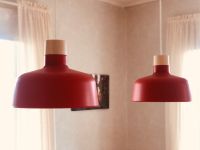 ‼️ IKEA Deckenlechte BUNKEFLO rot/birke (2 x) mit Leuchtmittel Niedersachsen - Uelzen Vorschau