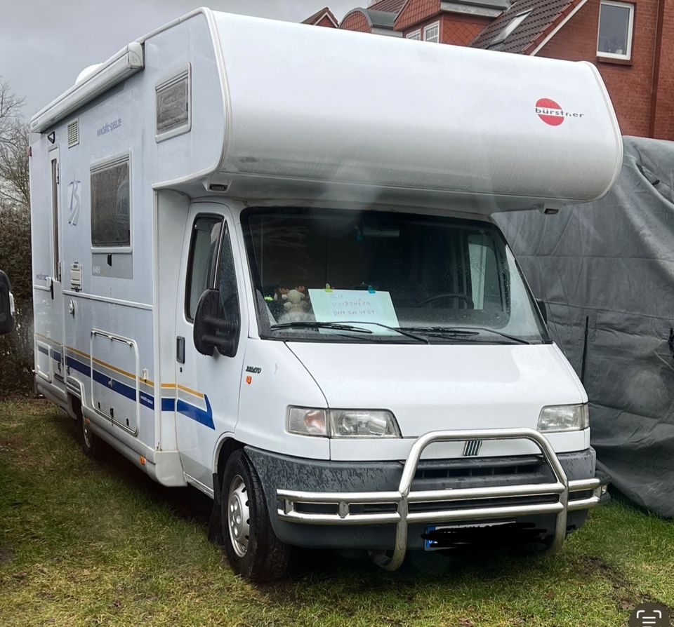 Bürstner Wohnmobil 642-2 active grosser beheizter Doppelboden in Neustadt in Holstein