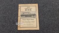 1951 Buick Parts List for Estate Wagon / Teile Buch Baden-Württemberg - Besigheim Vorschau