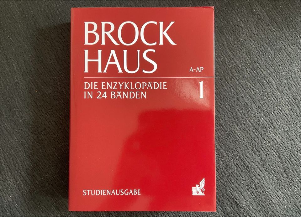 Brockhaus Enzyklopädie 2001 Studienausgabe 24 Bänder in München