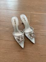 NAKD Heels, Pumps in Silber Eimsbüttel - Hamburg Niendorf Vorschau