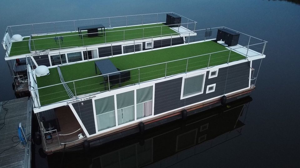 Lux-Sauna Hausboot Kauf, 20% Rendite,Liegepl. Müritz+Charterpaket in Waren (Müritz)