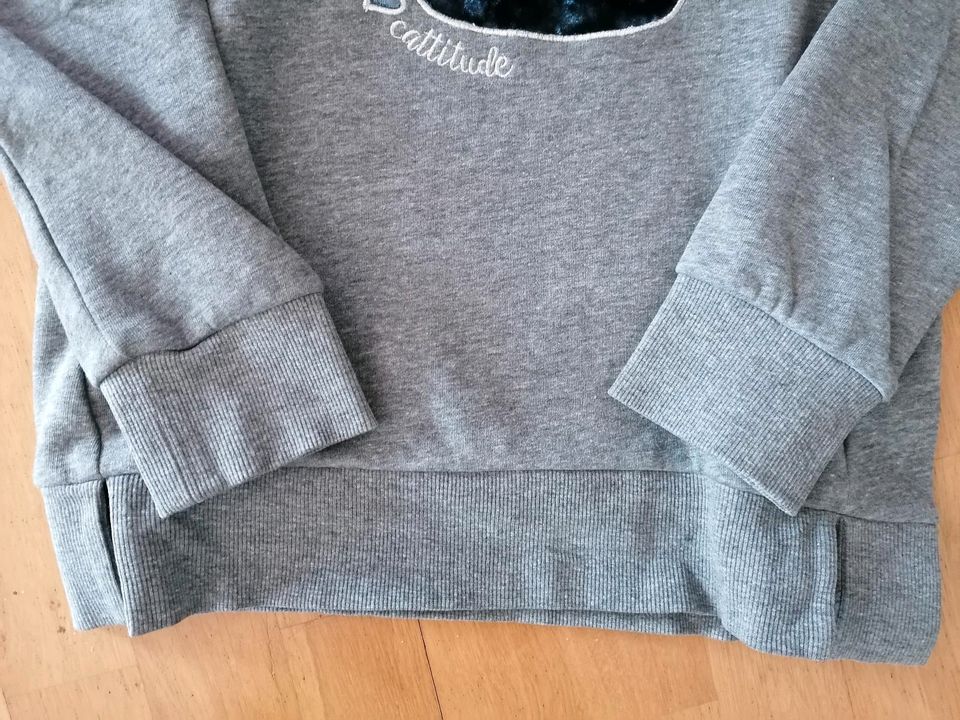 Yigga Mädchen Shirt Langarm Sweatshirt Kapuze Gr. 146 152 in Loitsche-Heinrichsberg