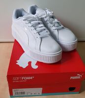 Puma Damen Sneaker weiß Silber Plateau Karmen L 39 Hochzeit Hessen - Gernsheim  Vorschau