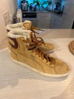 Puma Sneaker Boots Winter Fell Leder Gr.38 - feste Sohle Sandfarb Wuppertal - Vohwinkel Vorschau