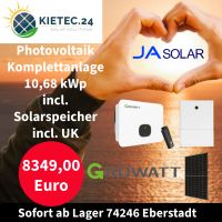 Photovoltaik Komplettanlage 10,68 kW mit Solarspeicher 10 kW und Unterkonstruktion Baden-Württemberg - Eberstadt Vorschau