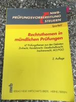 Buch: Rechtsthemen in mündlichen Prüfungen (S. Sparfeld), Jura Frankfurt am Main - Innenstadt Vorschau