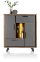 Habufa Cubo Highboard | LED Beleuchtung | Eiche | 125cm | 45509 Nordrhein-Westfalen - Dorsten Vorschau