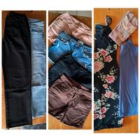 Kleiderpaket 12 Teile * Hosen,Shorts,Shirts *Gr 36/S Bayern - Schöllkrippen Vorschau