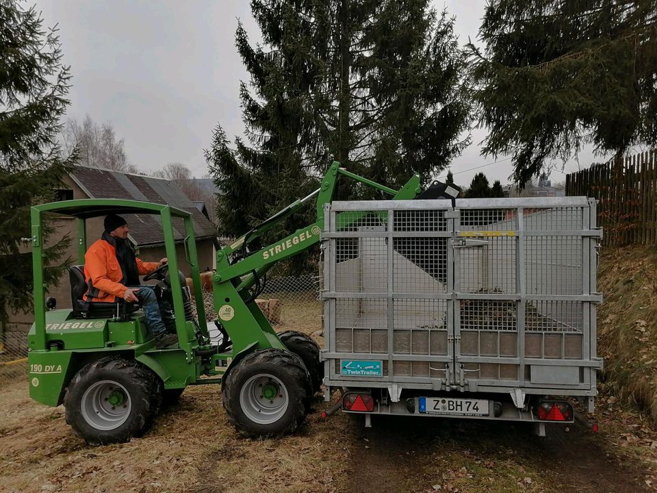 Holzeinschlag Holzrückung Baumfällungen Baumpflege Stubbenfräsen in Zwoenitz