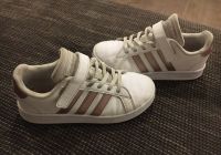 Adidas❤️ Sneaker/Schuhe Gr. 33 guter Zustand! ❤️weiß/Bronze Sachsen-Anhalt - Salzwedel Vorschau