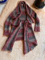 Lange rot melierte Strickjacke von Promod Hessen - Idstein Vorschau