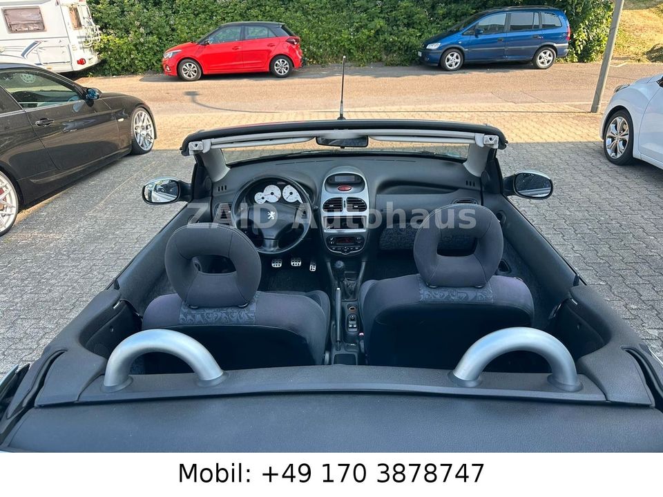 Peugeot 206 Cabriolet CC Quiksilver 1,6L in Wiesloch