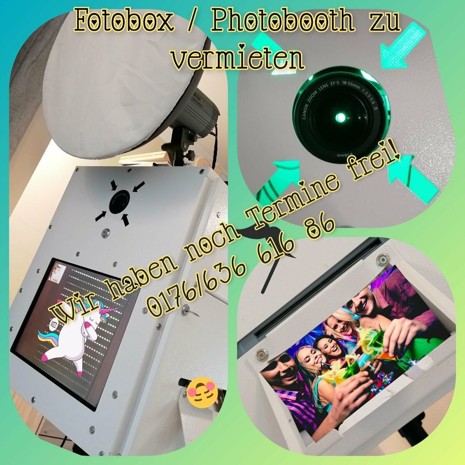 Fotobox / Photobooth Mieten - Hochzeit Geburtstag Events in Erlangen