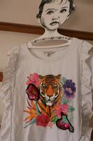 REVIEW T-Shirt Tiger Rüschen M fällt 158 164 Baden-Württemberg - Bisingen Vorschau