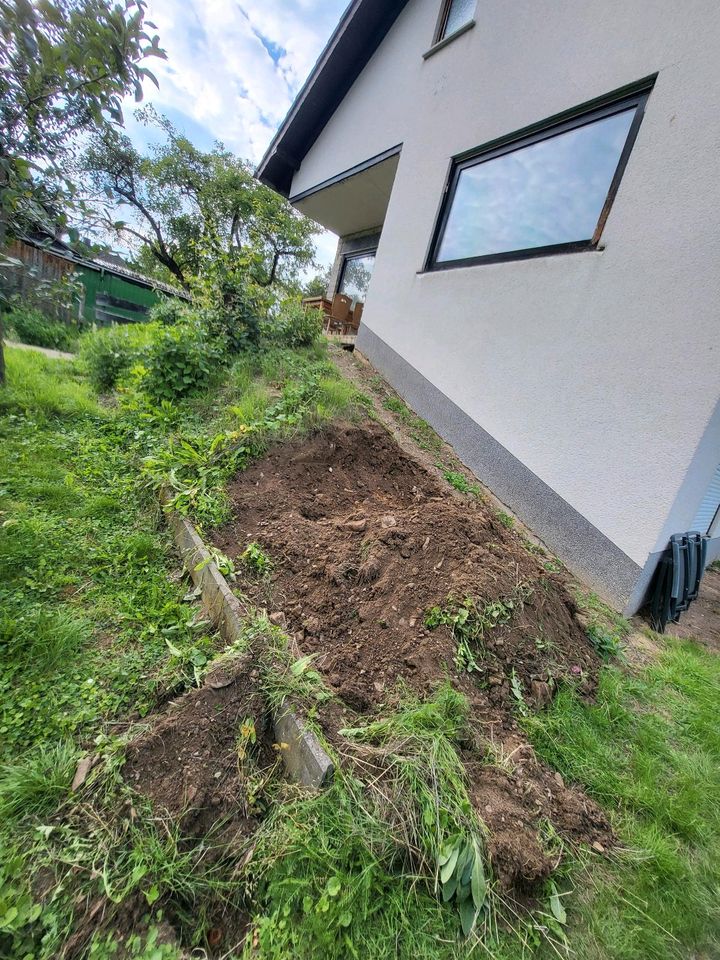 Ich biete Bagger und garten Arbeit in Düren