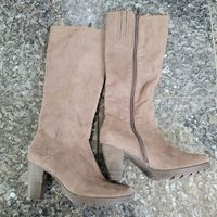 Tamaris Damen Stiefel m. Absatz Gr 37 Wild Leder Imitat Neuwertig Nordrhein-Westfalen - Viersen Vorschau