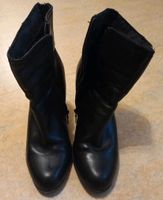 Lazzarini Damen Stiefel Leder Gr. 38 Schwarz Top Baden-Württemberg - Karlsruhe Vorschau