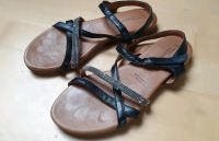 TAMARIS Teil-Echtleder Sandale Schuhe schwarz Gr 40 GUT Saarbrücken-Halberg - Güdingen Vorschau