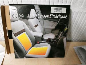 Carbon Sitzheizung 12V beheizbare Auto Sitzauflage 2-stufig