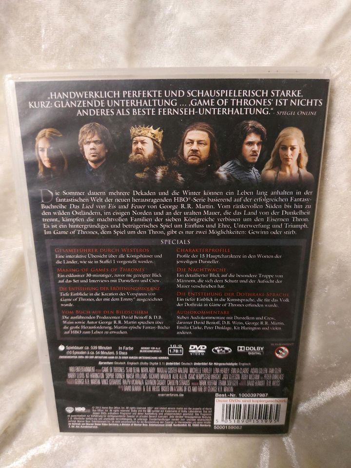 Game of Thrones 1.Staffel DVD in Kiel