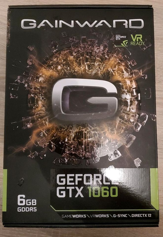 Gainward GeForce GTX 1060, 6GB DDR5, Grafikkarte in Wilhelmshaven