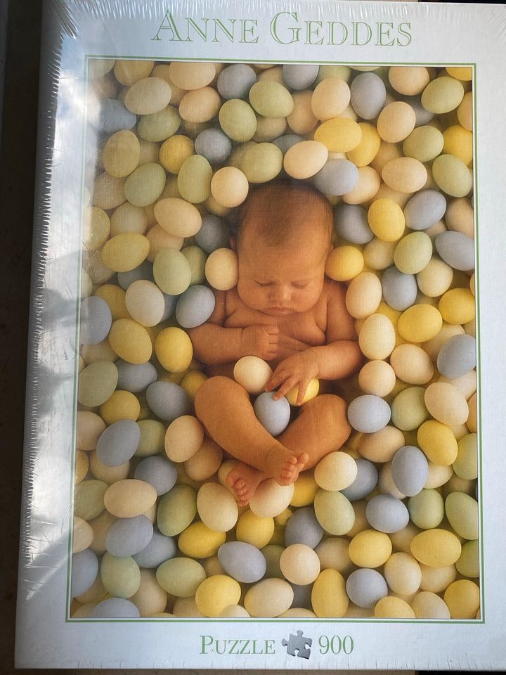 Puzzle Anne Geddes Baby in bunten Eiern Neu! in München