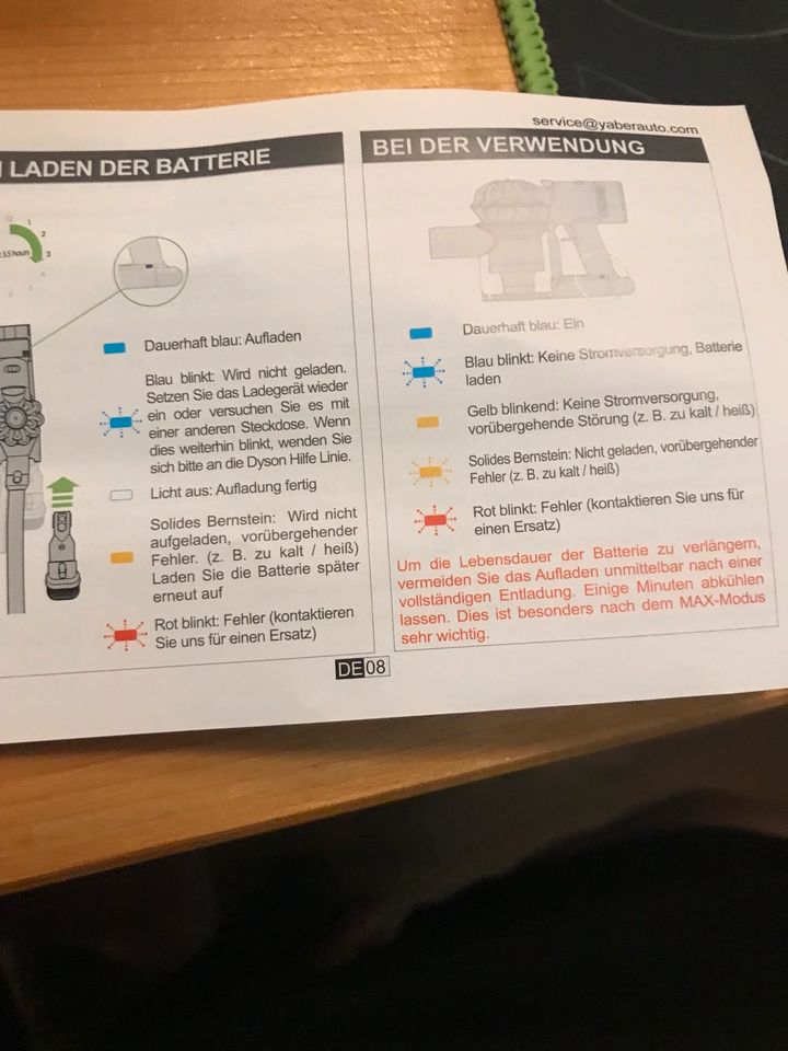 2 x Akkus für Dyson V6 V7 - defekt in Groß Oesingen