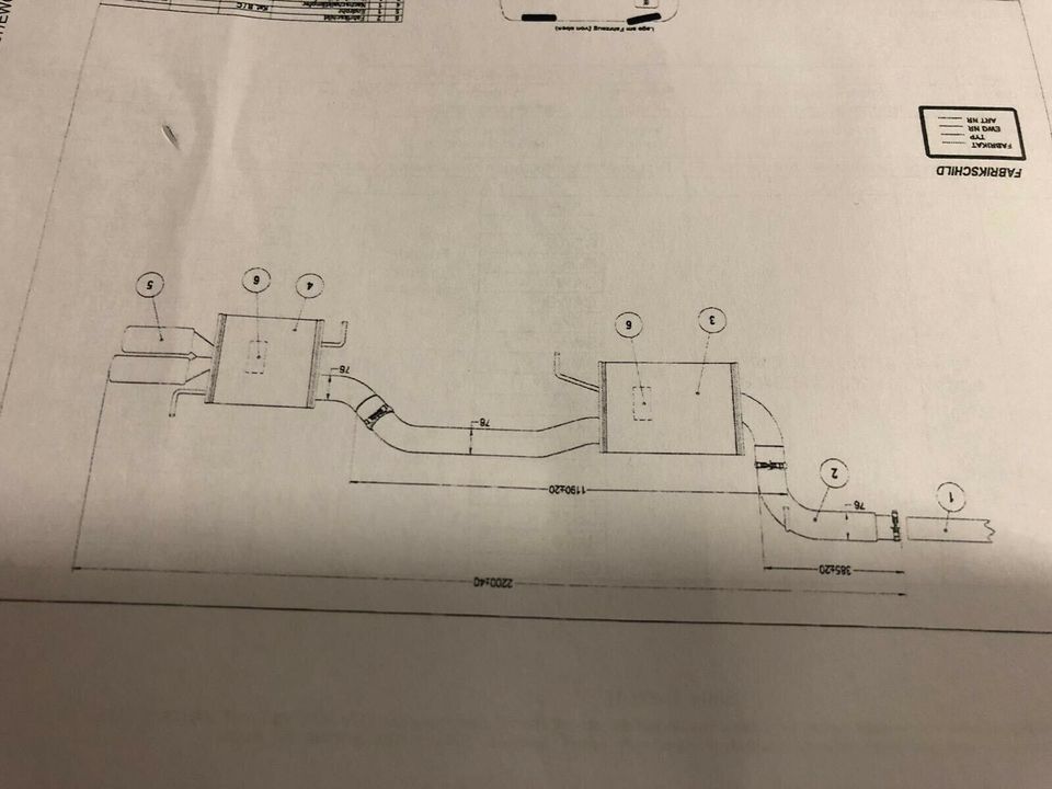 VW Passat 3C Frontantrieb 3 Zoll Edelstahl Sportauspuff ABE in Velten