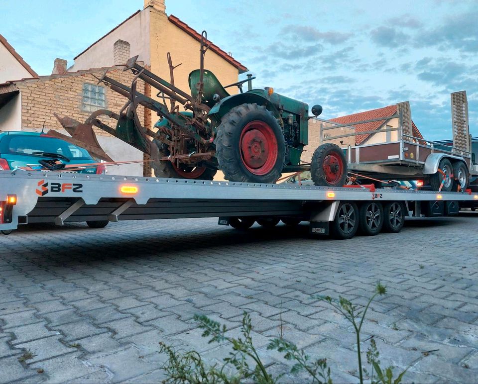 Transport Traktor Landmaschinen Stapler Anhänger PKW in Kahla